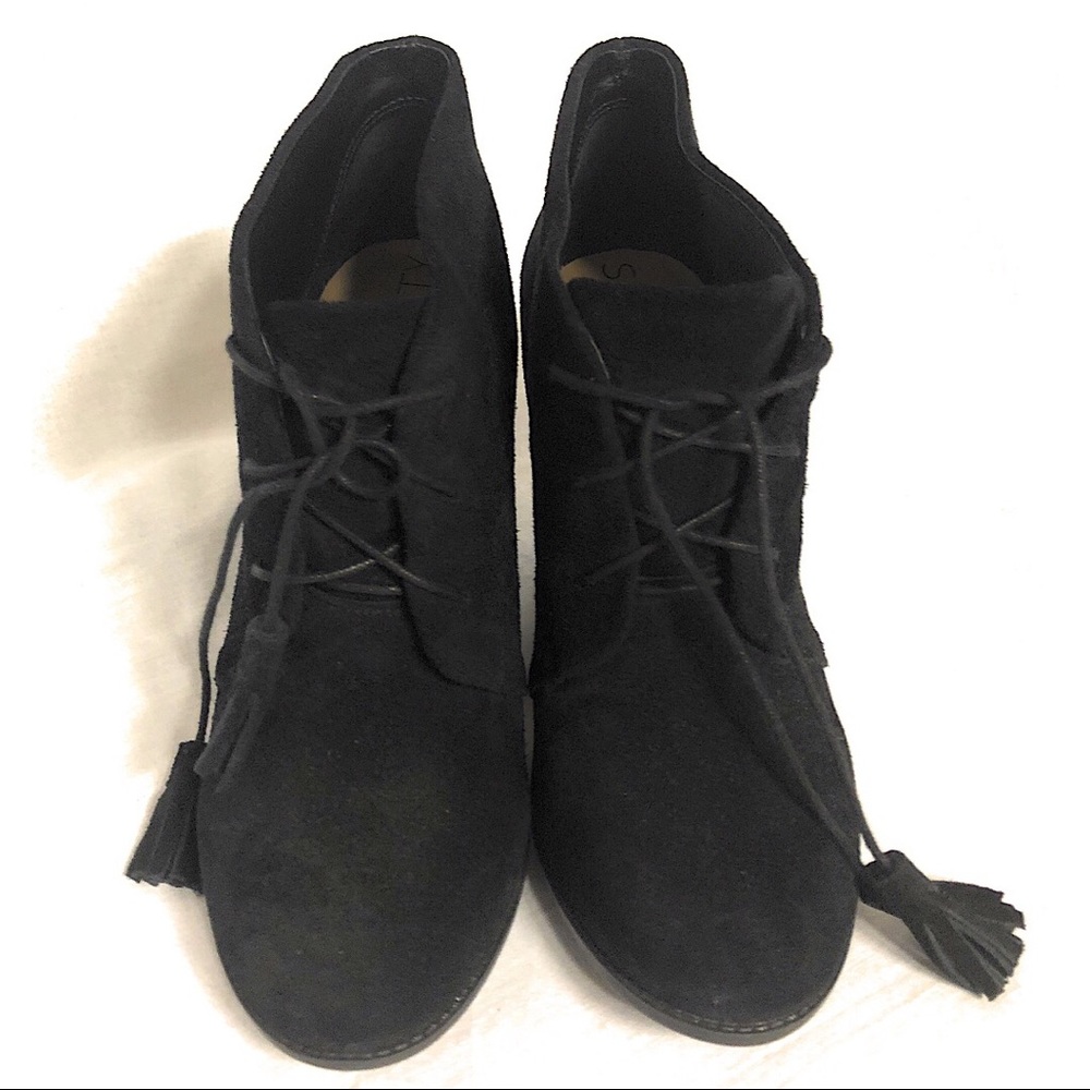 Sole Society Suede Ankle Boots 6.5M